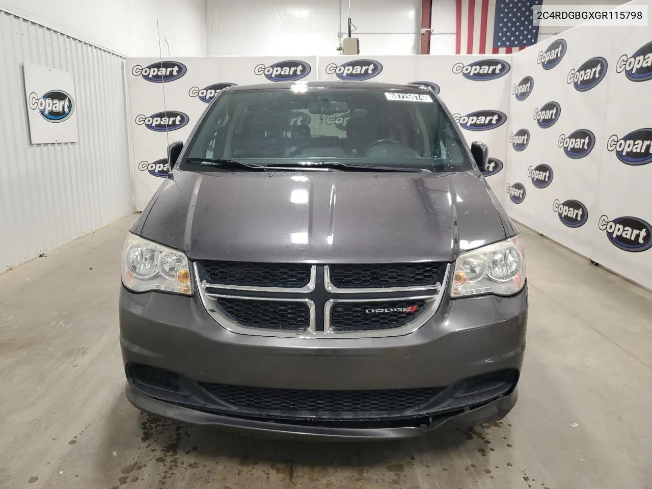 2C4RDGBGXGR115798 2016 Dodge Grand Caravan Se