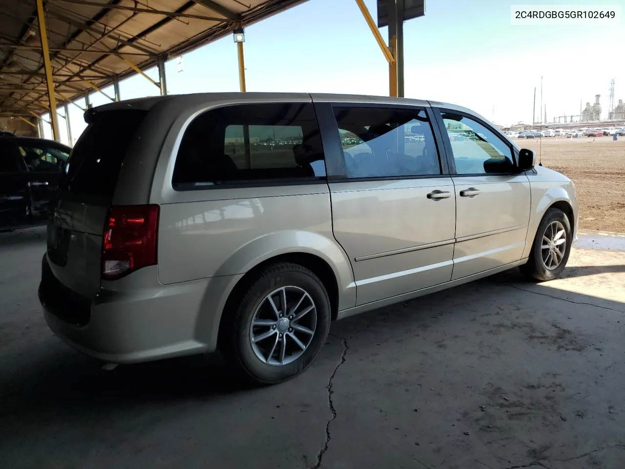 2016 Dodge Grand Caravan Se VIN: 2C4RDGBG5GR102649 Lot: 68750814