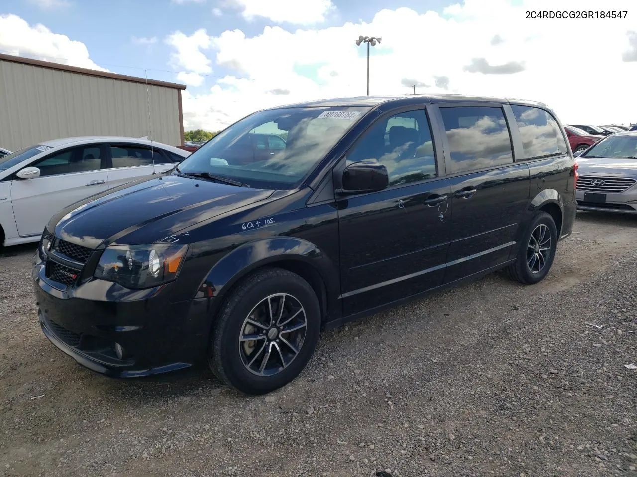 2016 Dodge Grand Caravan Sxt VIN: 2C4RDGCG2GR184547 Lot: 68760764