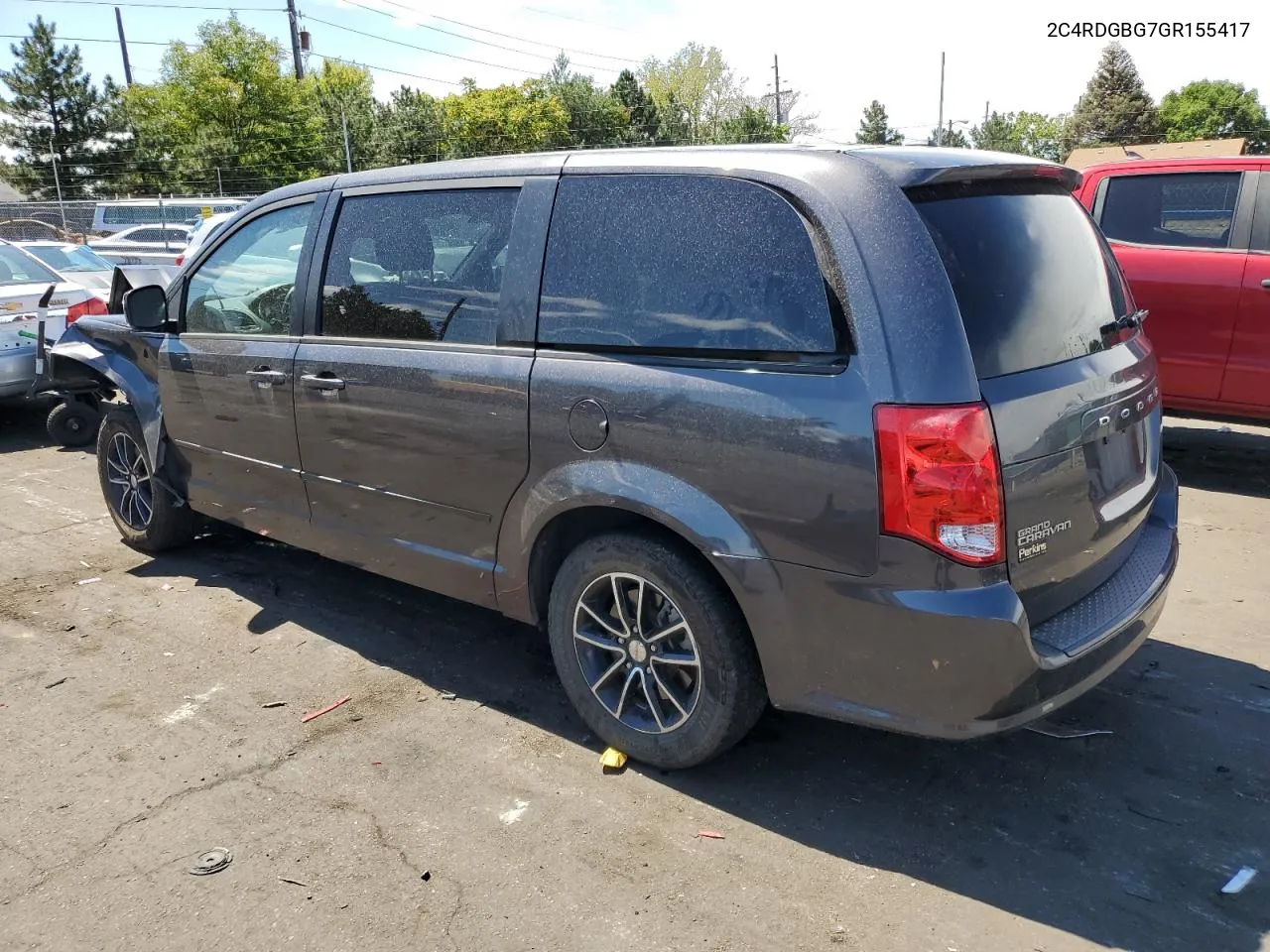 2C4RDGBG7GR155417 2016 Dodge Grand Caravan Se