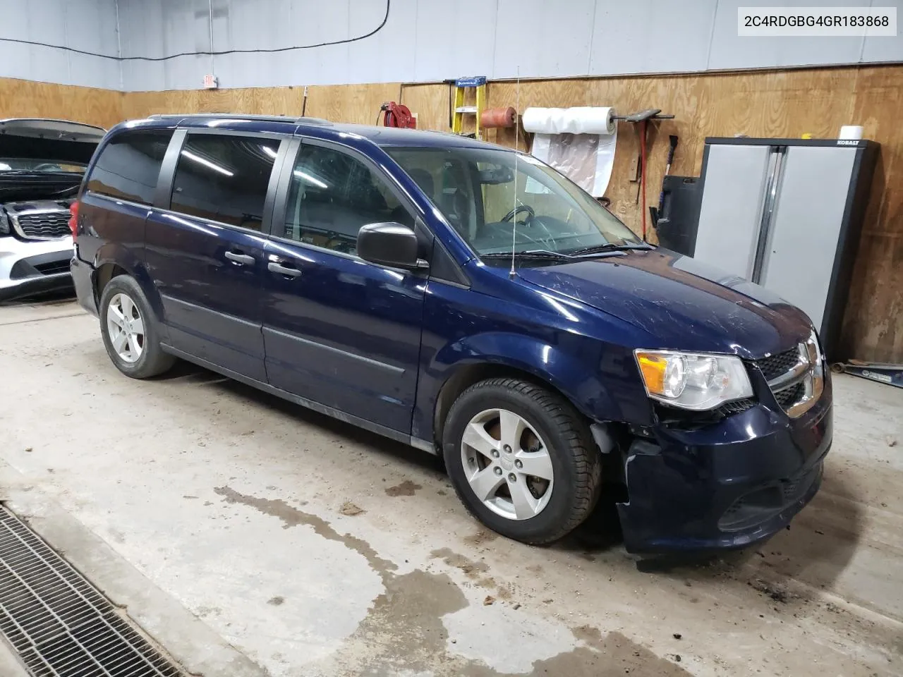 2016 Dodge Grand Caravan Se VIN: 2C4RDGBG4GR183868 Lot: 68898884