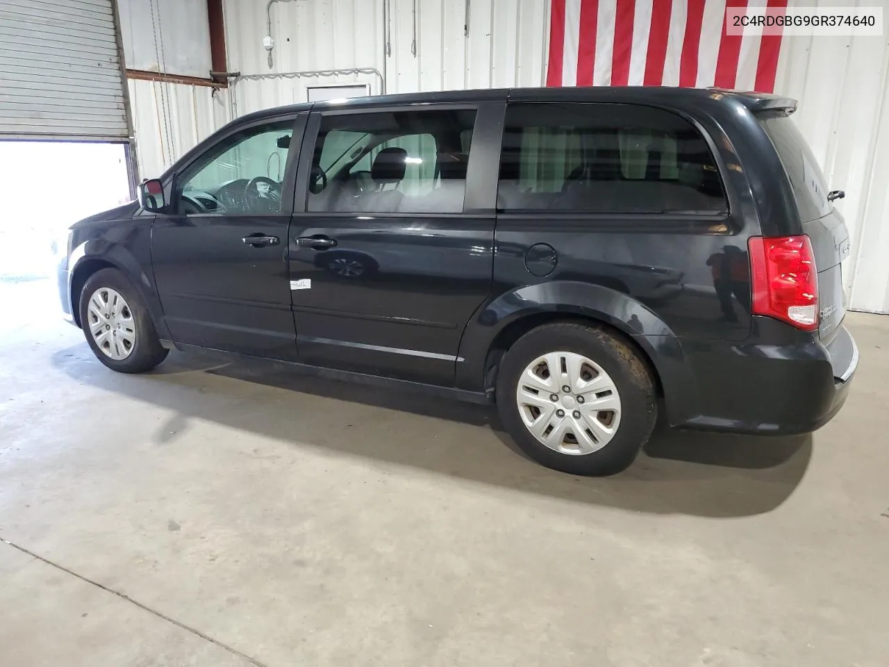 2016 Dodge Grand Caravan Se VIN: 2C4RDGBG9GR374640 Lot: 69053554