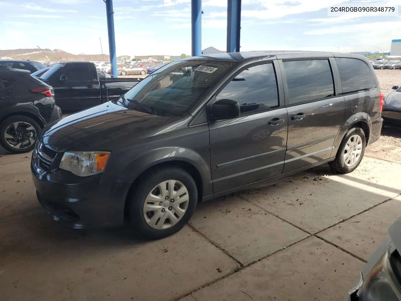 2C4RDGBG9GR348779 2016 Dodge Grand Caravan Se