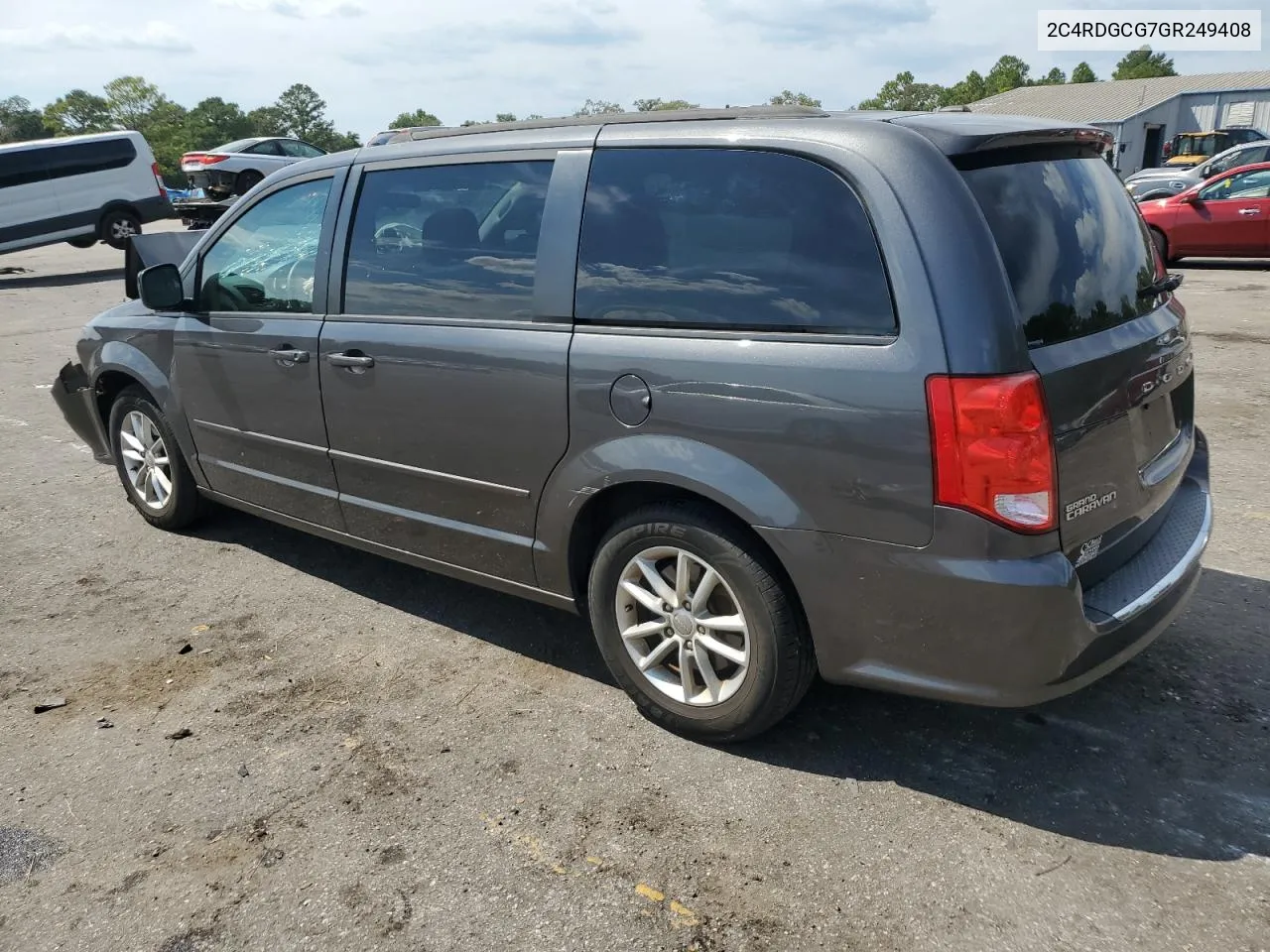 2016 Dodge Grand Caravan Sxt VIN: 2C4RDGCG7GR249408 Lot: 69231414