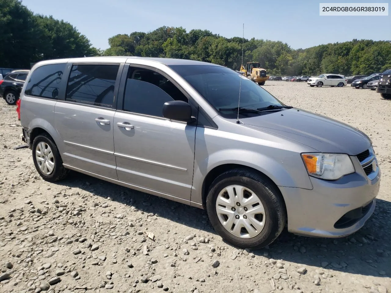 2C4RDGBG6GR383019 2016 Dodge Grand Caravan Se