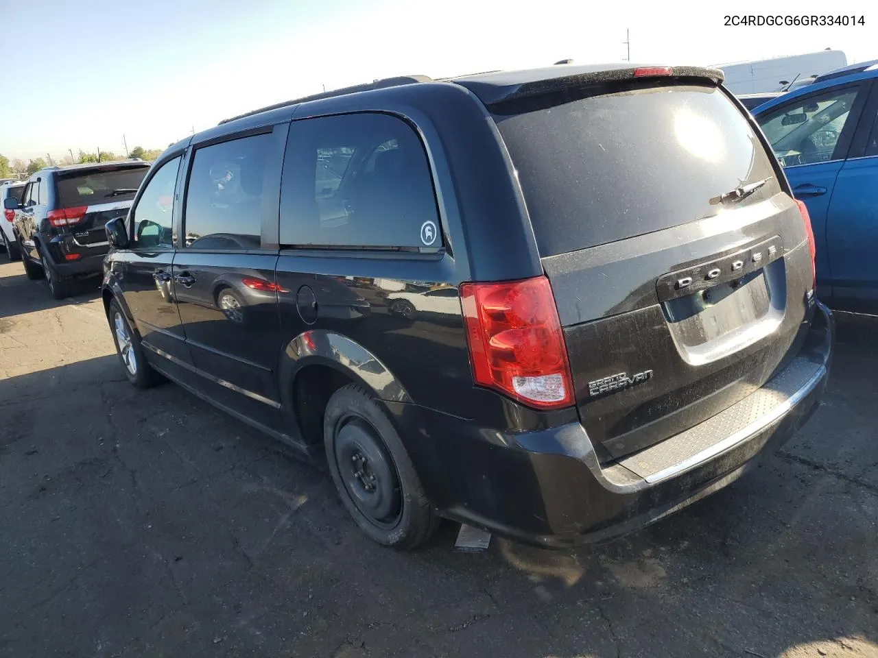 2C4RDGCG6GR334014 2016 Dodge Grand Caravan Sxt