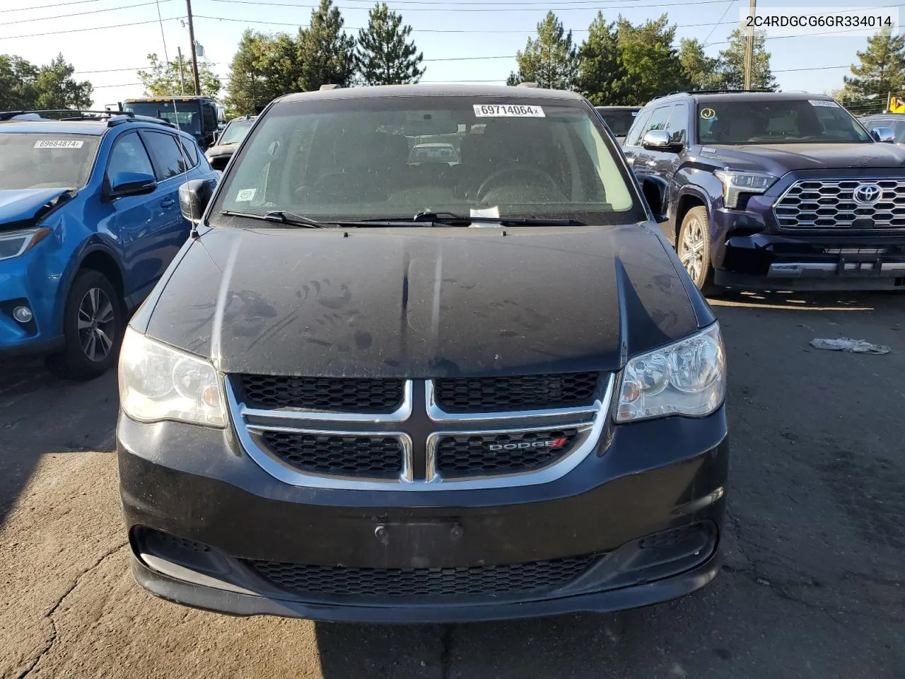 2C4RDGCG6GR334014 2016 Dodge Grand Caravan Sxt