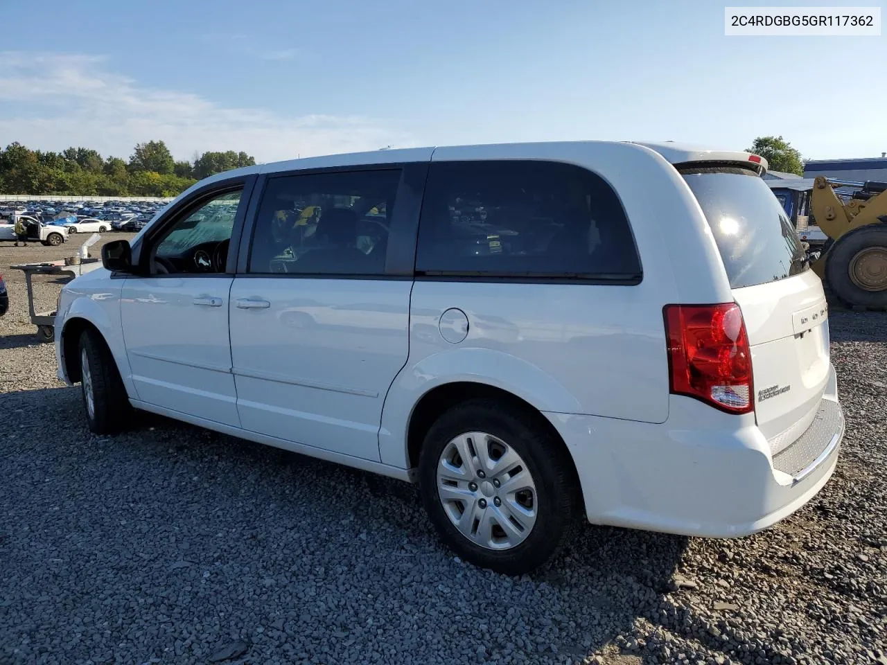 2016 Dodge Grand Caravan Se VIN: 2C4RDGBG5GR117362 Lot: 69923834