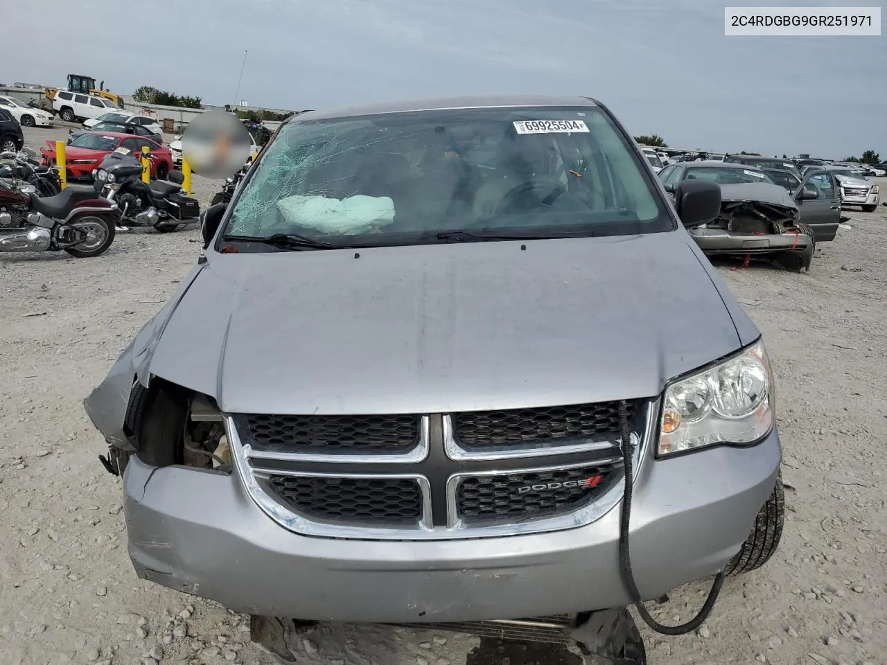 2C4RDGBG9GR251971 2016 Dodge Grand Caravan Se