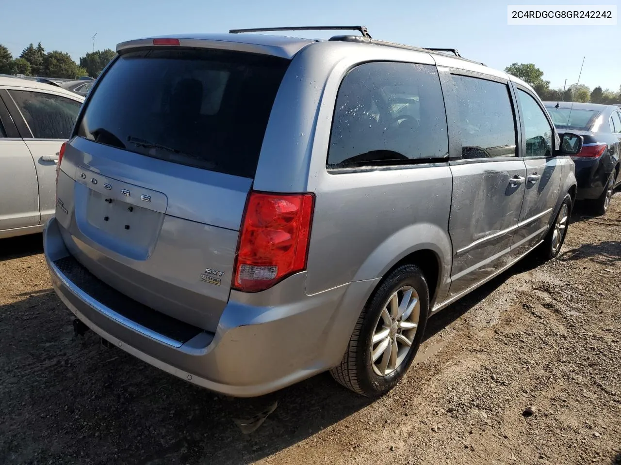 2016 Dodge Grand Caravan Sxt VIN: 2C4RDGCG8GR242242 Lot: 70256924