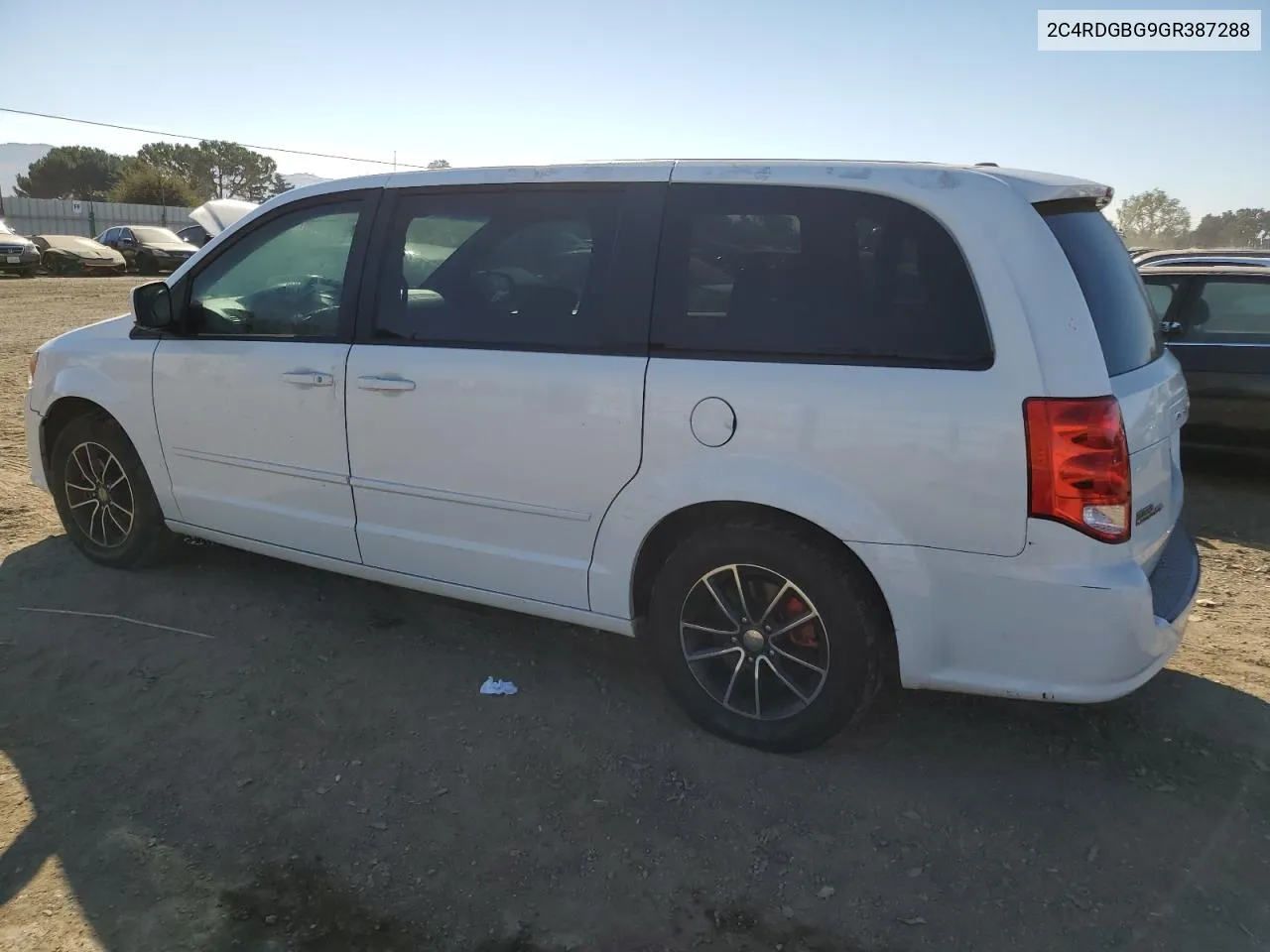 2C4RDGBG9GR387288 2016 Dodge Grand Caravan Se