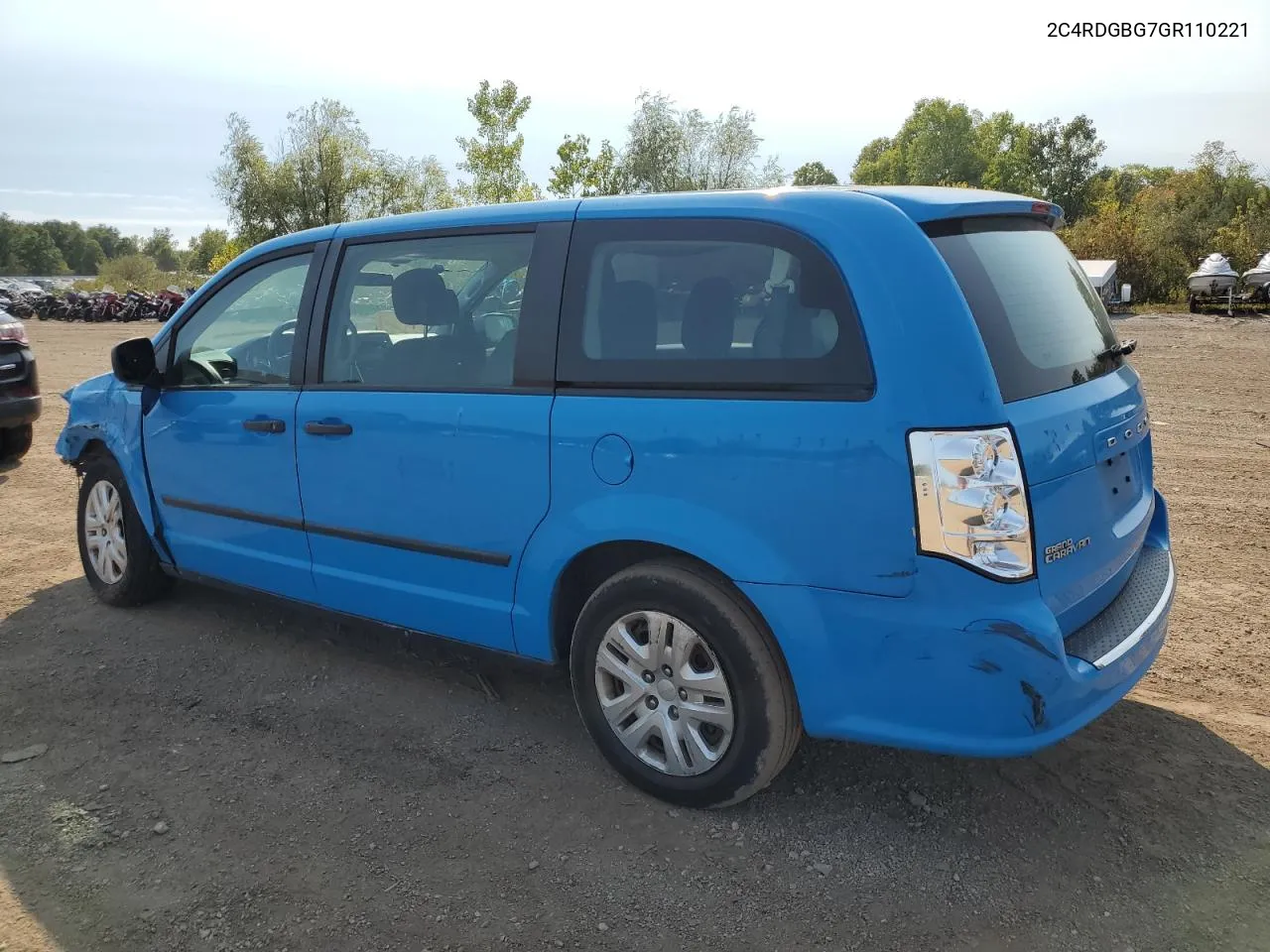 2C4RDGBG7GR110221 2016 Dodge Grand Caravan Se