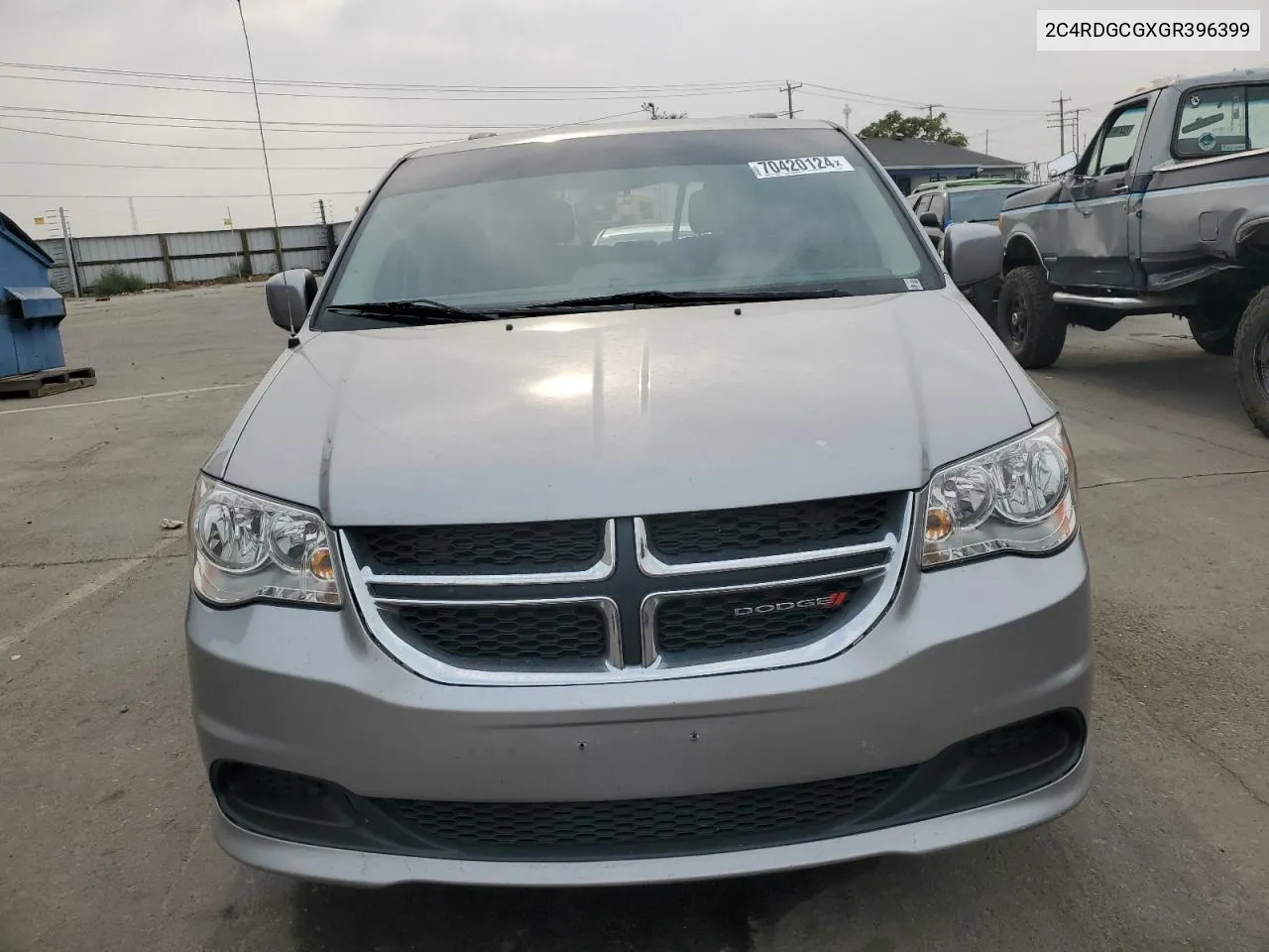 2C4RDGCGXGR396399 2016 Dodge Grand Caravan Sxt