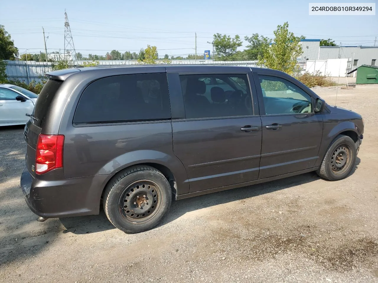 2C4RDGBG1GR349294 2016 Dodge Grand Caravan Se