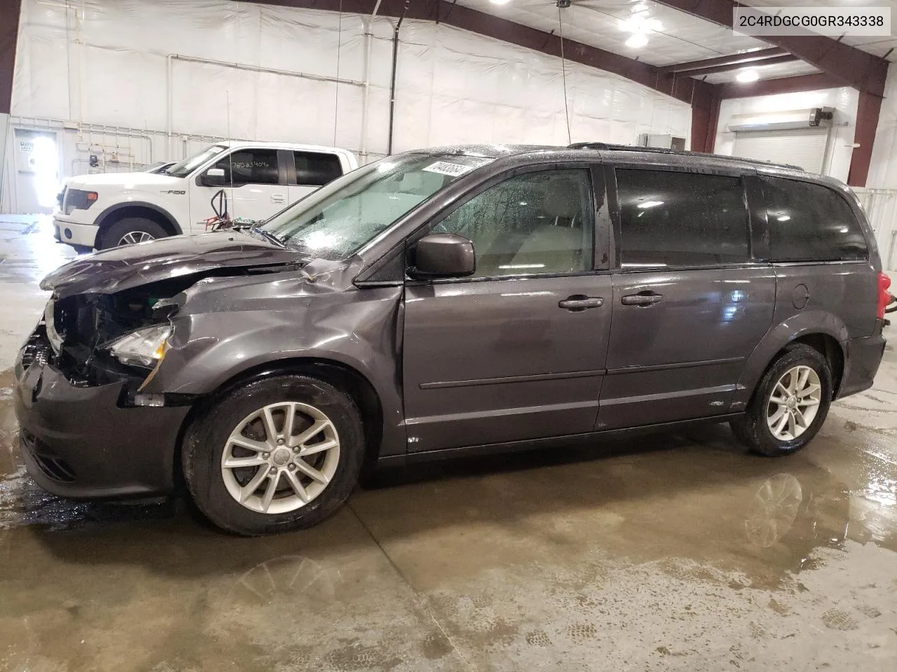 2016 Dodge Grand Caravan Sxt VIN: 2C4RDGCG0GR343338 Lot: 70483664