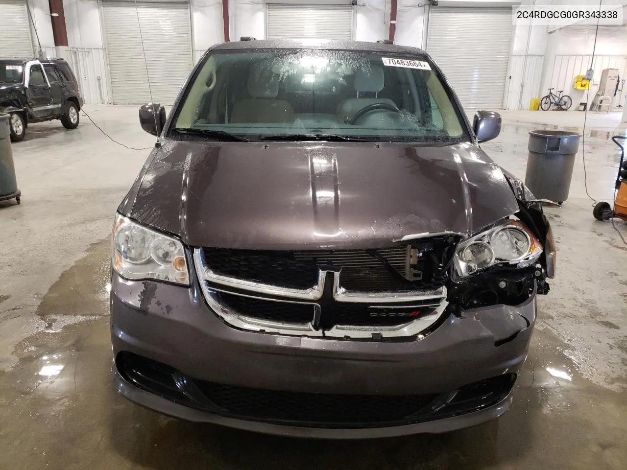 2C4RDGCG0GR343338 2016 Dodge Grand Caravan Sxt