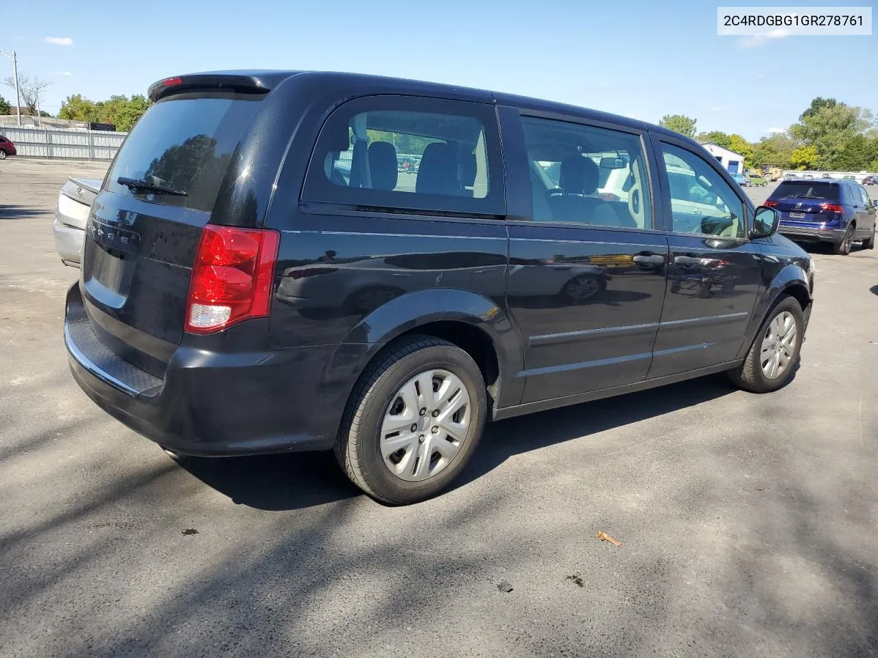 2C4RDGBG1GR278761 2016 Dodge Grand Caravan Se