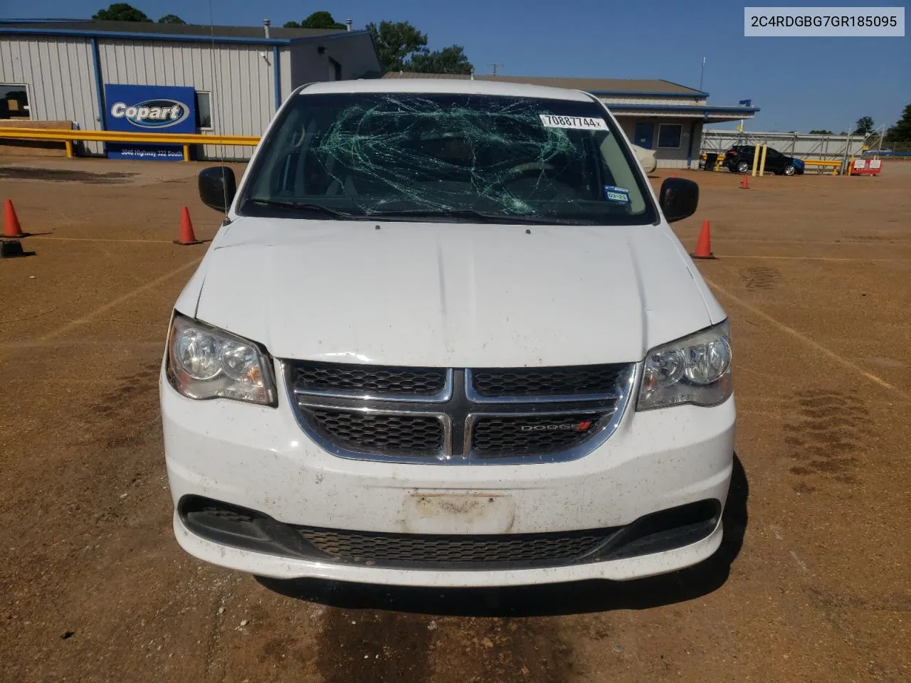 2016 Dodge Grand Caravan Se VIN: 2C4RDGBG7GR185095 Lot: 70887744