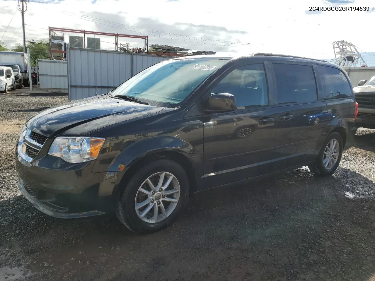 2C4RDGCG2GR194639 2016 Dodge Grand Caravan Sxt