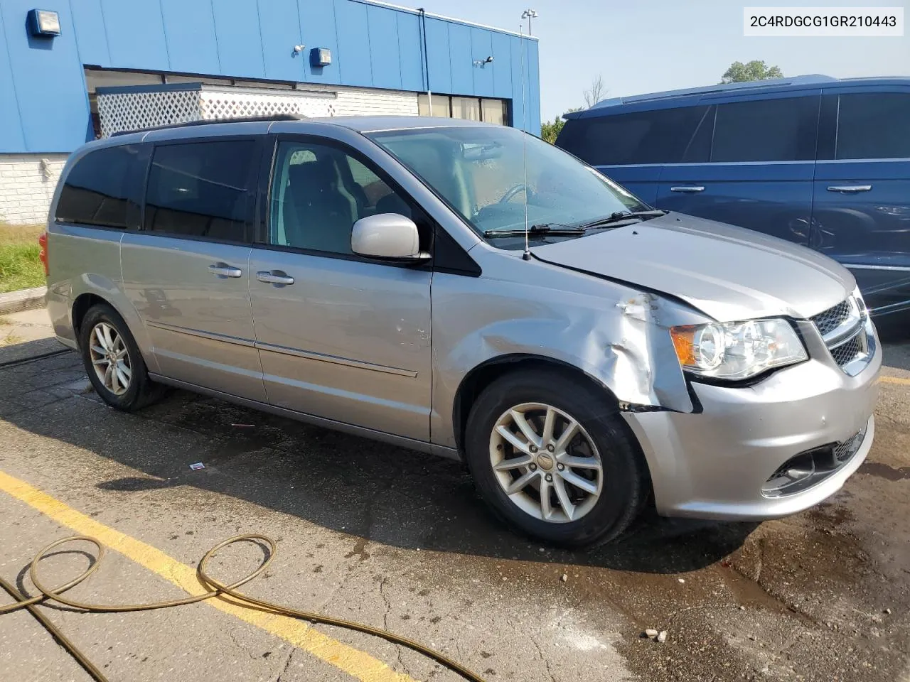 2016 Dodge Grand Caravan Sxt VIN: 2C4RDGCG1GR210443 Lot: 71028694