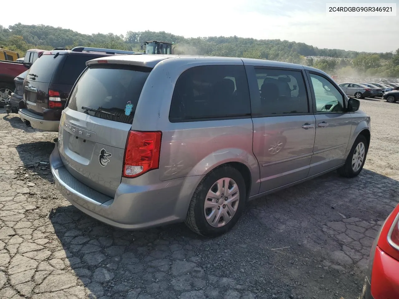 2C4RDGBG9GR346921 2016 Dodge Grand Caravan Se