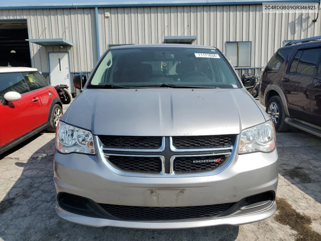 2C4RDGBG9GR346921 2016 Dodge Grand Caravan Se