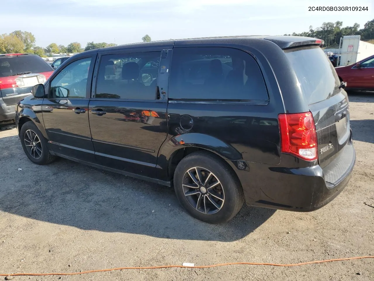 2016 Dodge Grand Caravan Se VIN: 2C4RDGBG3GR109244 Lot: 71240964