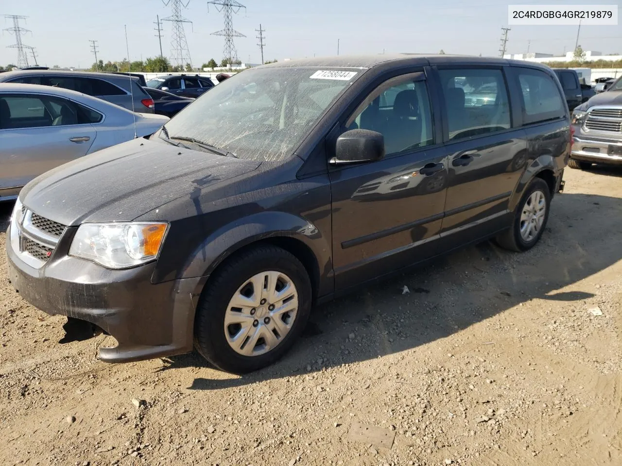 2C4RDGBG4GR219879 2016 Dodge Grand Caravan Se