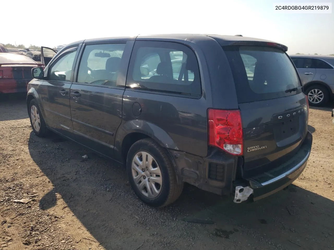 2016 Dodge Grand Caravan Se VIN: 2C4RDGBG4GR219879 Lot: 71258044