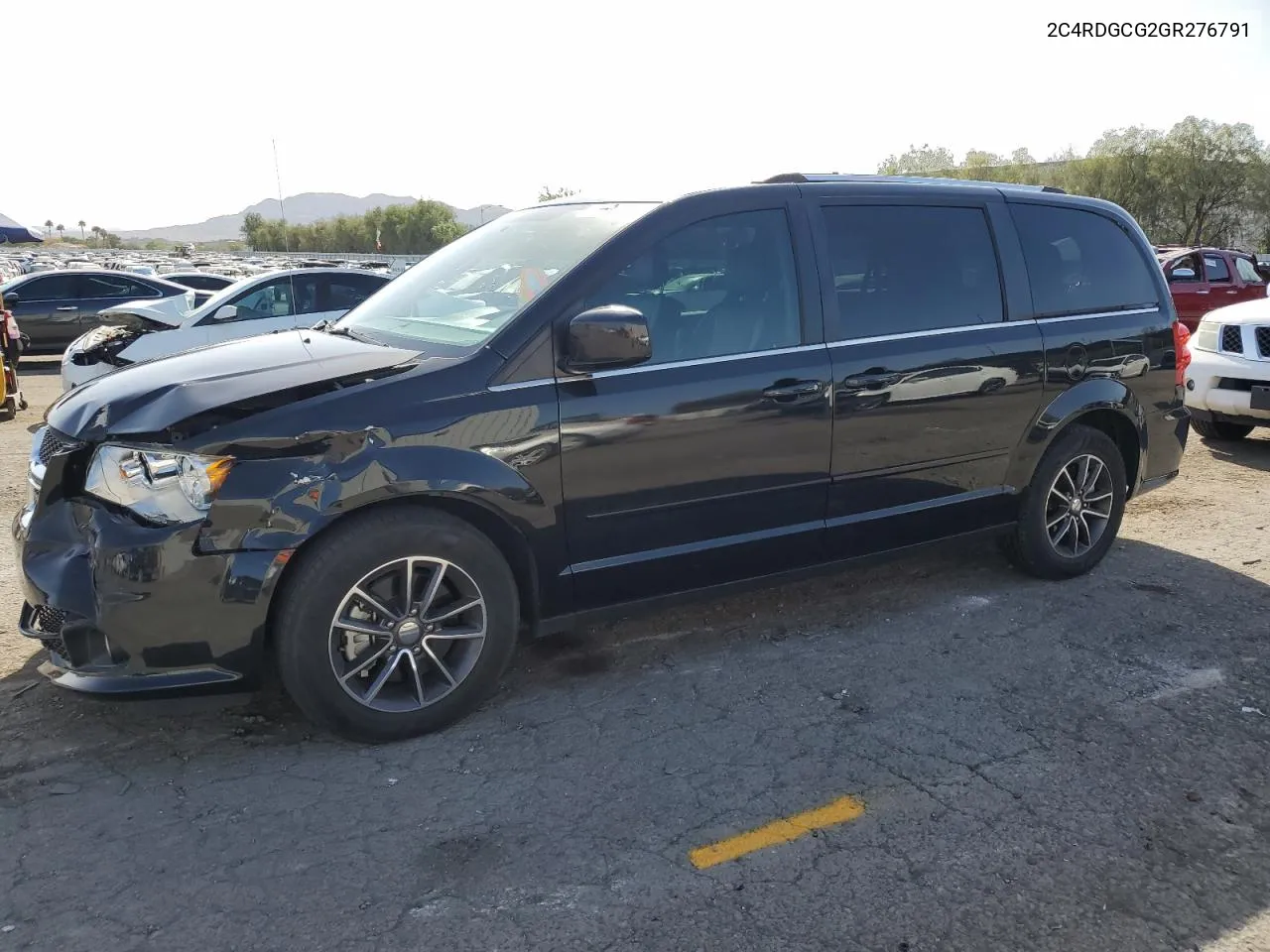 2C4RDGCG2GR276791 2016 Dodge Grand Caravan Sxt