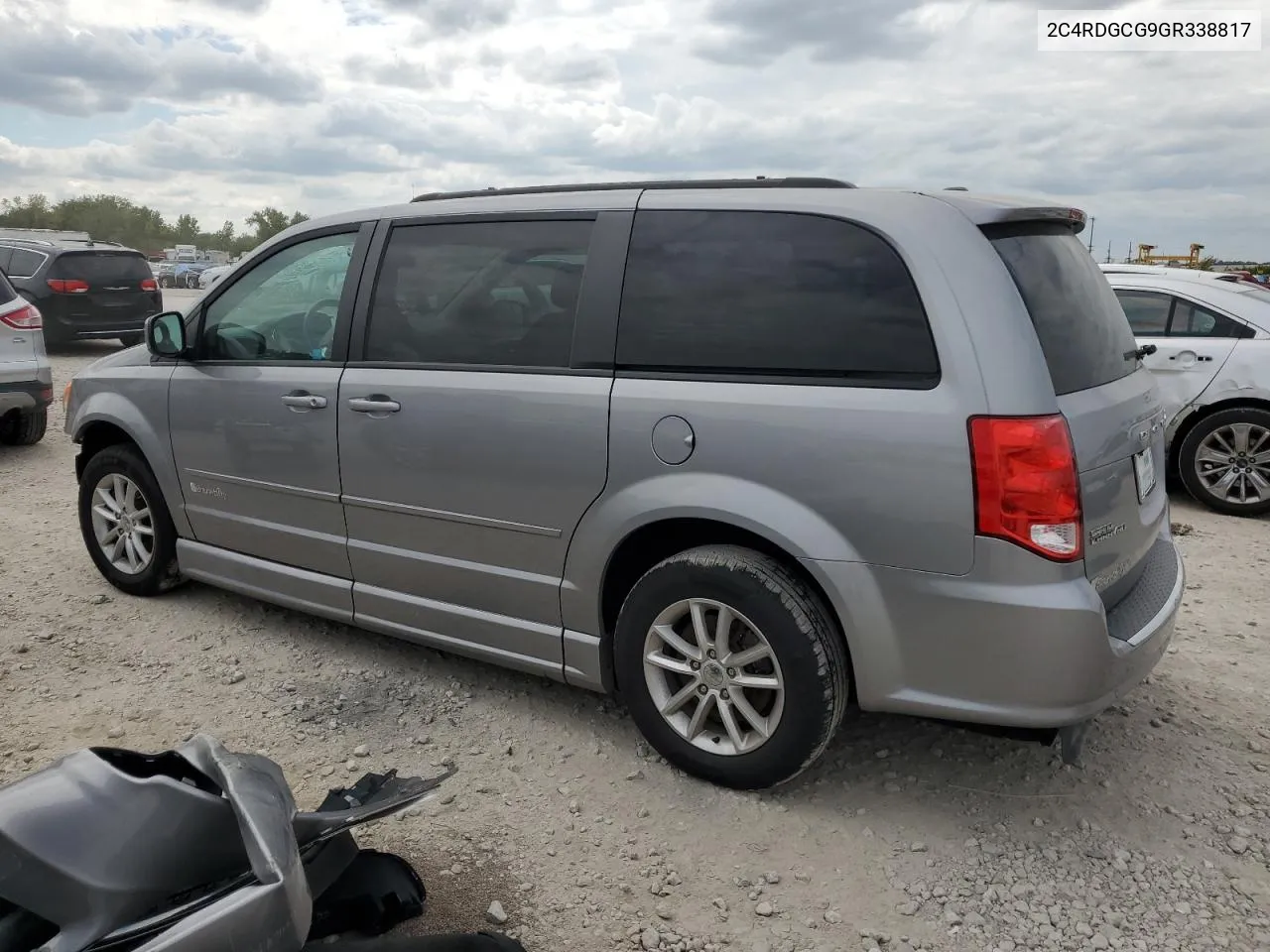 2016 Dodge Grand Caravan Sxt VIN: 2C4RDGCG9GR338817 Lot: 71802164