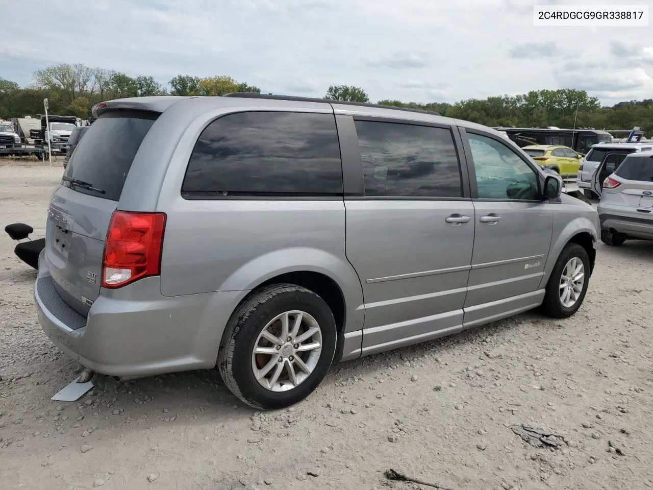 2016 Dodge Grand Caravan Sxt VIN: 2C4RDGCG9GR338817 Lot: 71802164