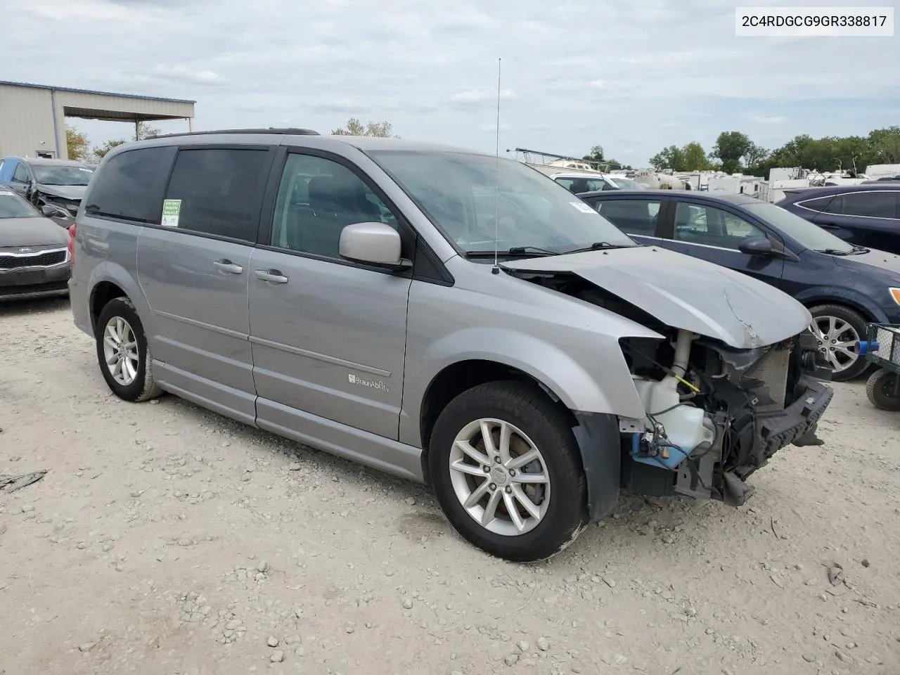 2016 Dodge Grand Caravan Sxt VIN: 2C4RDGCG9GR338817 Lot: 71802164