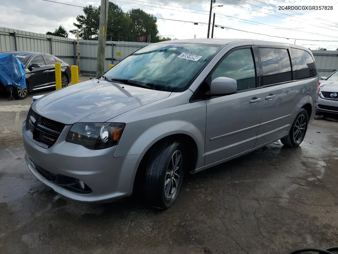 2016 Dodge Grand Caravan Sxt VIN: 2C4RDGCGXGR357828 Lot: 71951094