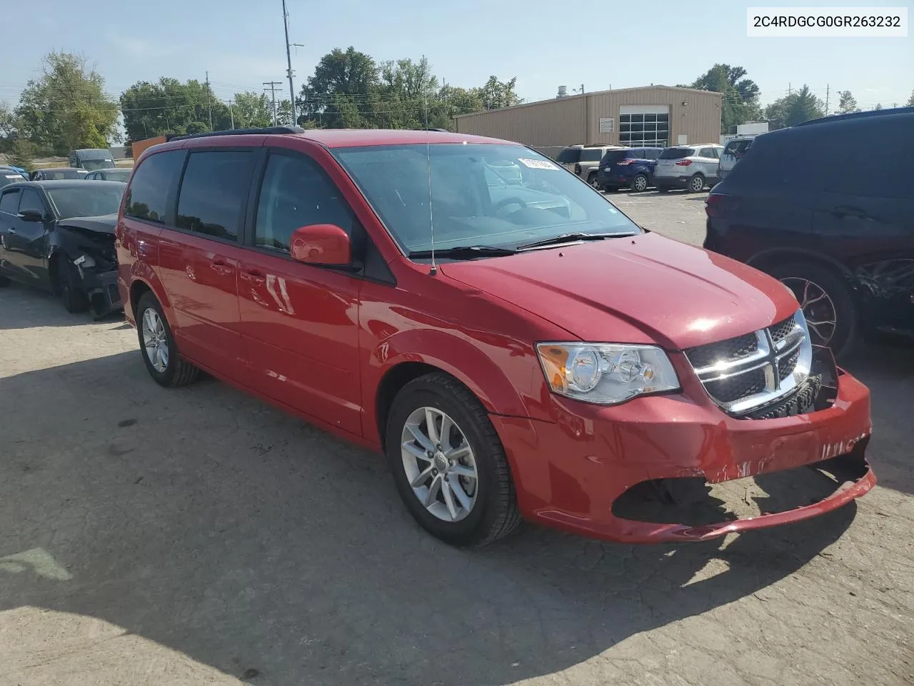 2C4RDGCG0GR263232 2016 Dodge Grand Caravan Sxt