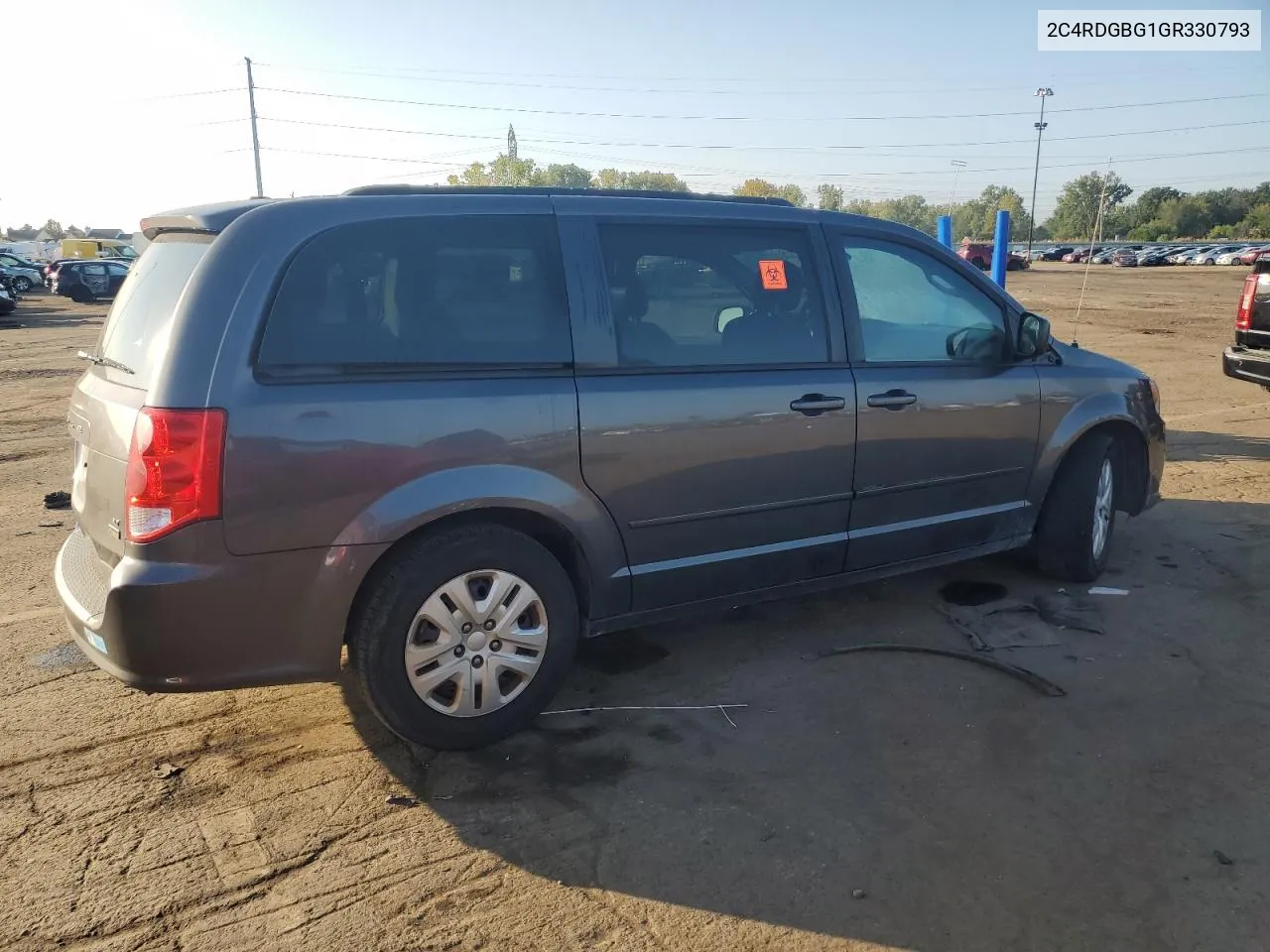 2C4RDGBG1GR330793 2016 Dodge Grand Caravan Se