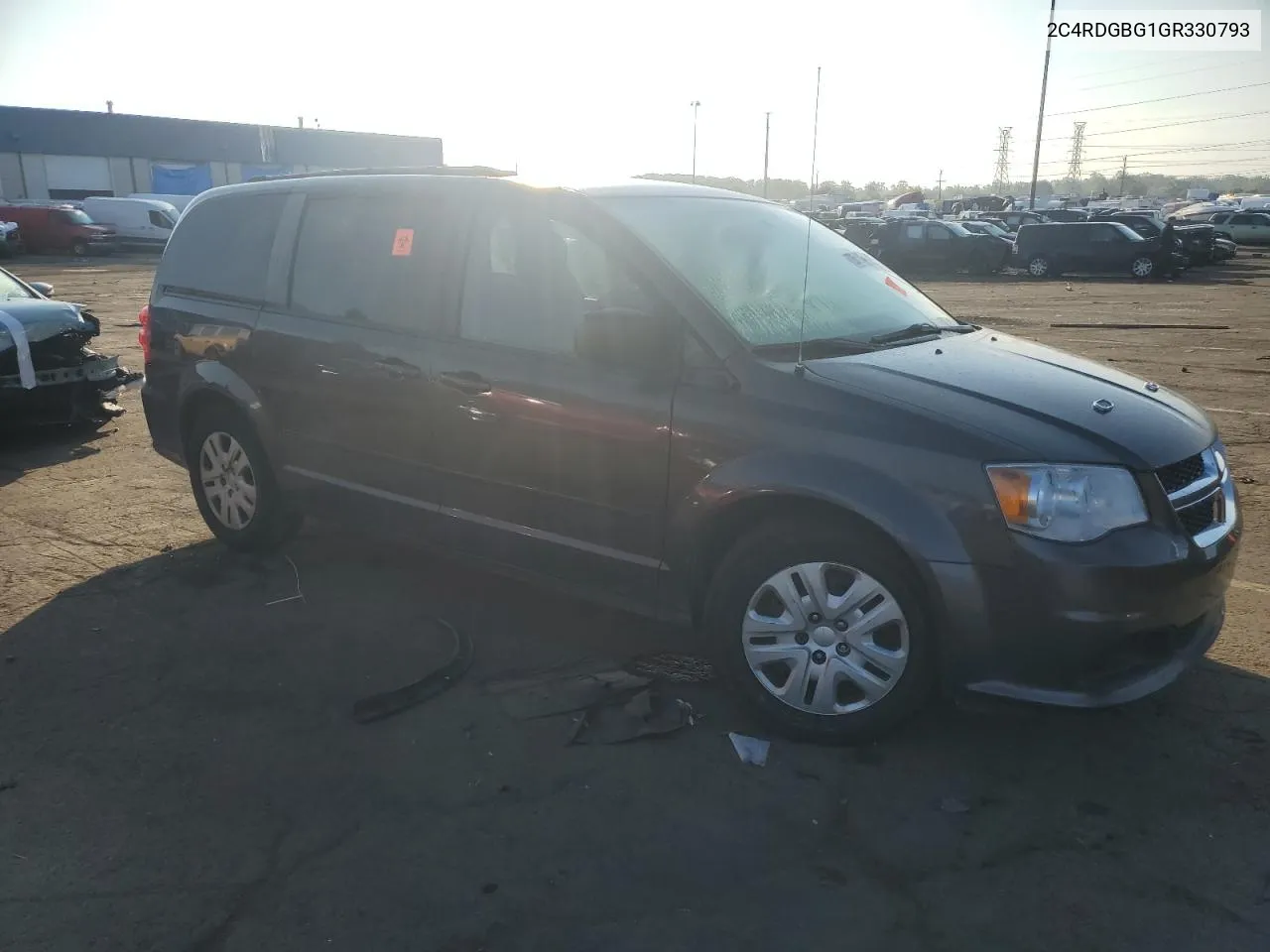 2016 Dodge Grand Caravan Se VIN: 2C4RDGBG1GR330793 Lot: 72052104