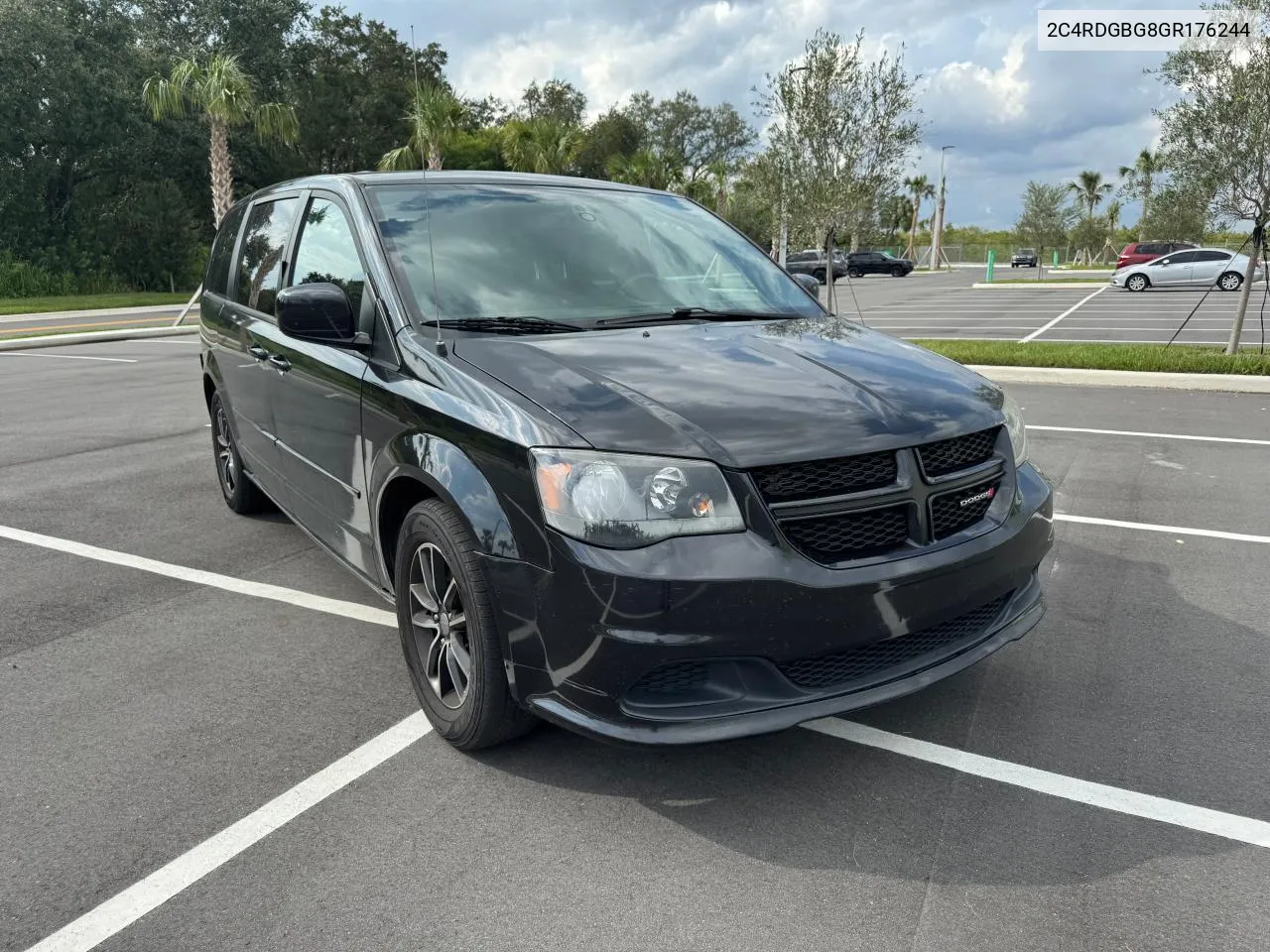 2016 Dodge Grand Caravan Se VIN: 2C4RDGBG8GR176244 Lot: 72066674