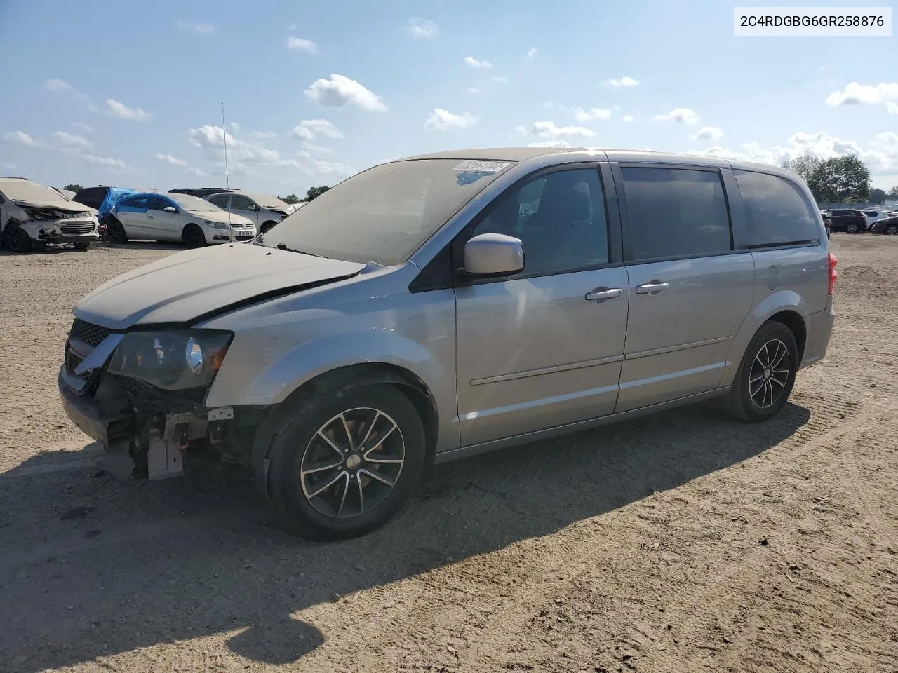 2016 Dodge Grand Caravan Se VIN: 2C4RDGBG6GR258876 Lot: 72167744