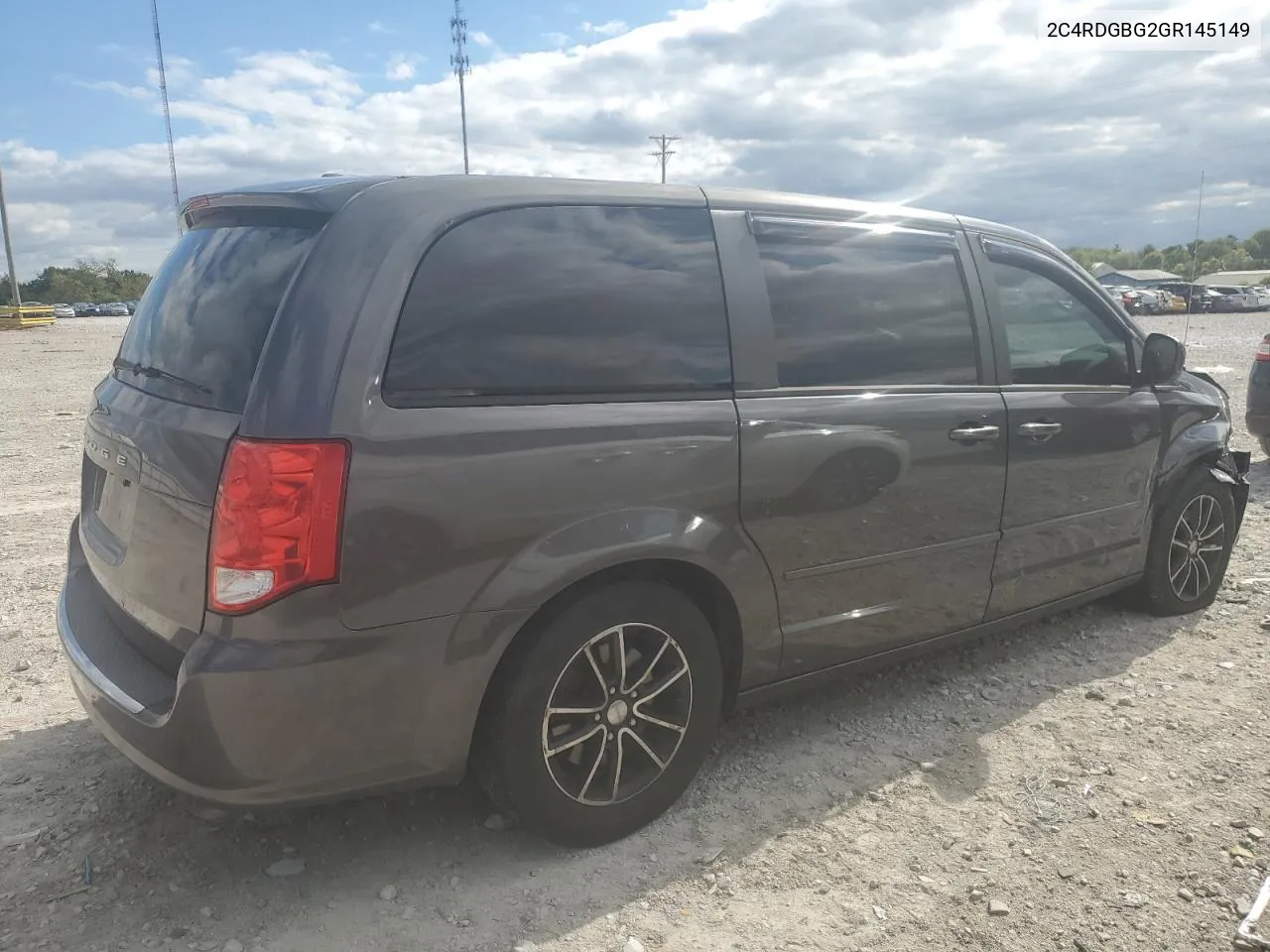 2016 Dodge Grand Caravan Se VIN: 2C4RDGBG2GR145149 Lot: 72187414