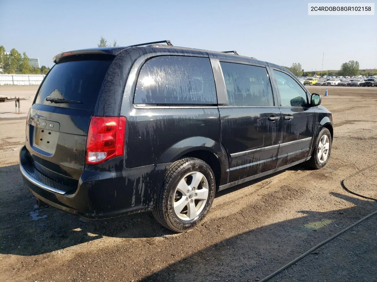 2016 Dodge Grand Caravan Se VIN: 2C4RDGBG8GR102158 Lot: 72189984