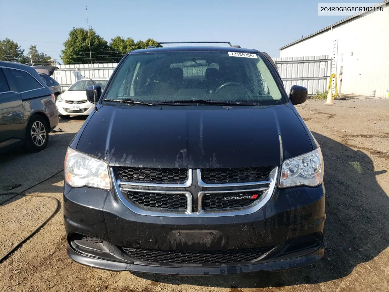 2016 Dodge Grand Caravan Se VIN: 2C4RDGBG8GR102158 Lot: 72189984