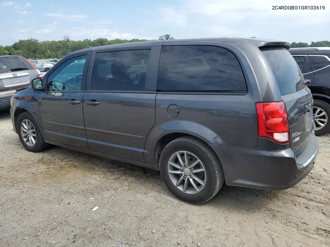 2016 Dodge Grand Caravan Se VIN: 2C4RDGBG1GR103619 Lot: 72266424