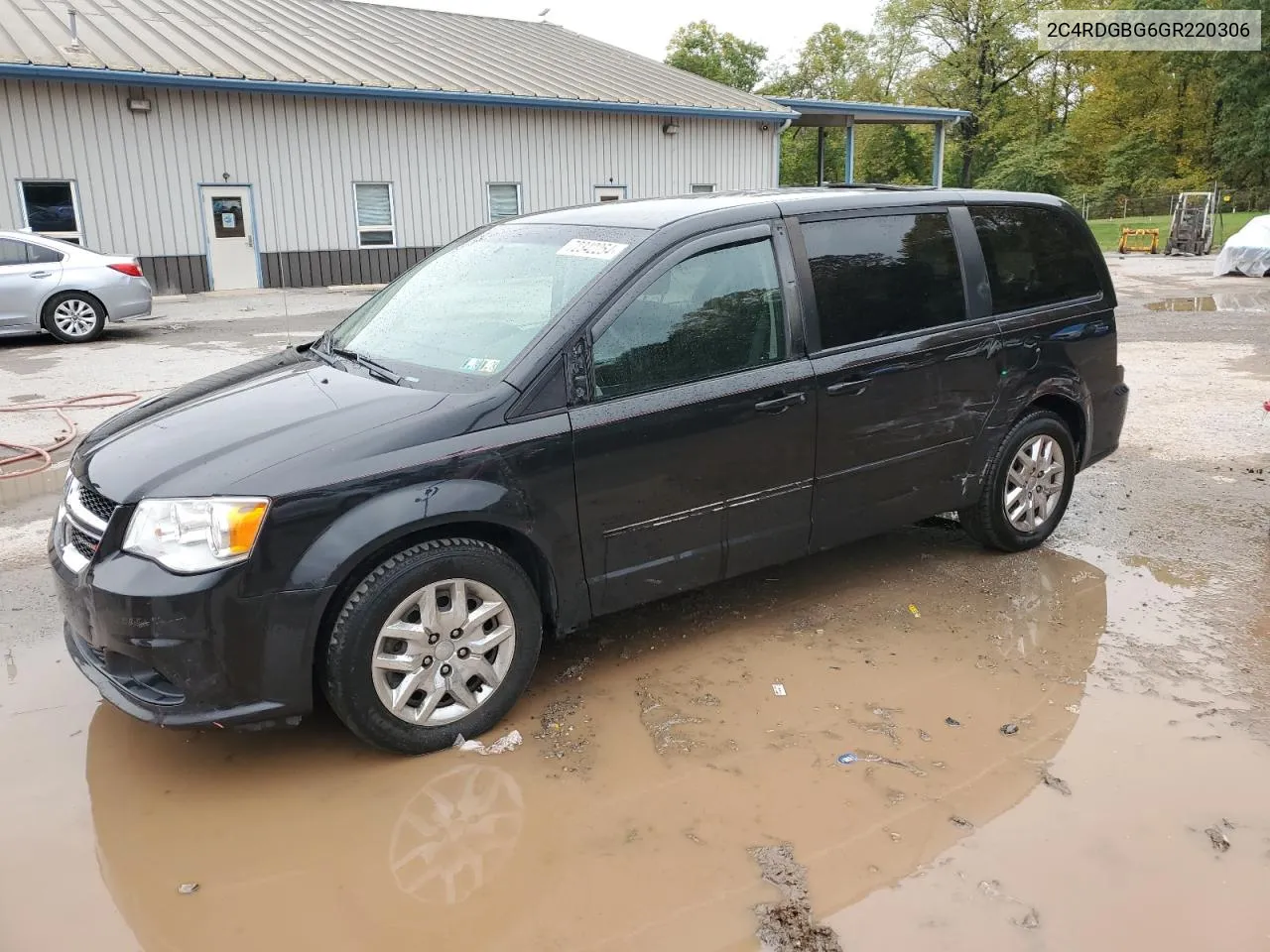 2016 Dodge Grand Caravan Se VIN: 2C4RDGBG6GR220306 Lot: 72342254