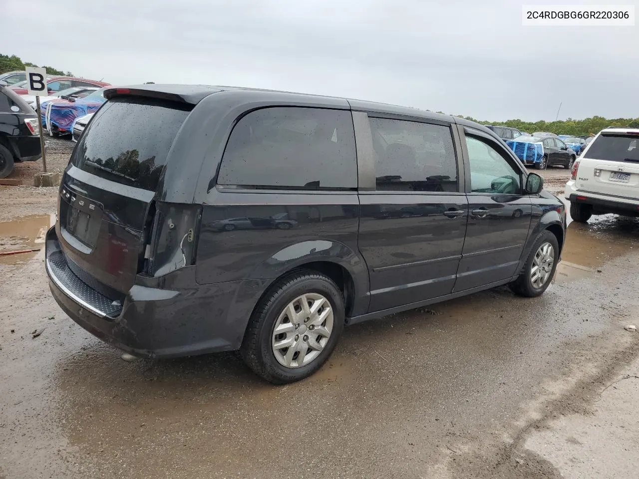 2016 Dodge Grand Caravan Se VIN: 2C4RDGBG6GR220306 Lot: 72342254