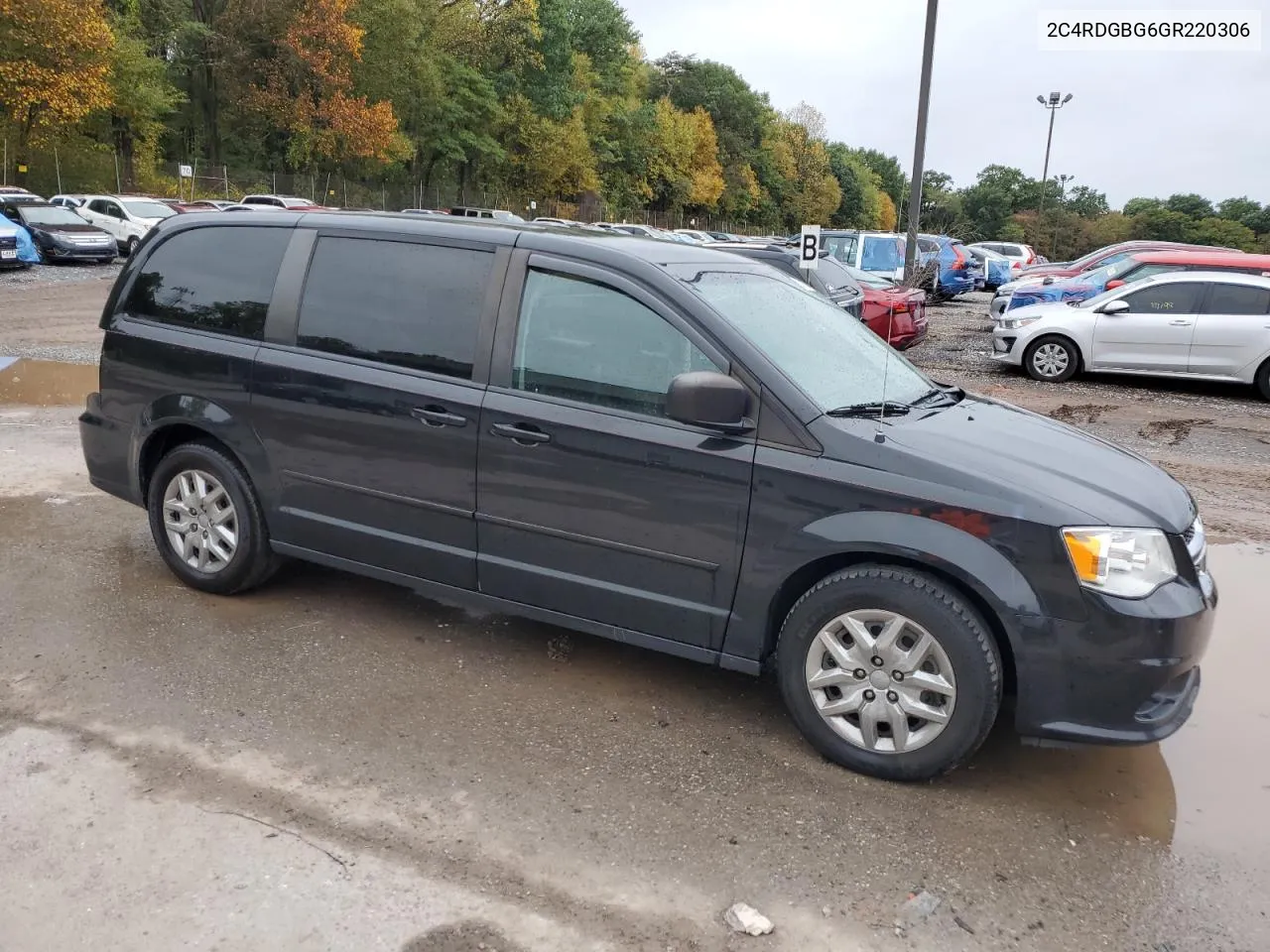 2C4RDGBG6GR220306 2016 Dodge Grand Caravan Se