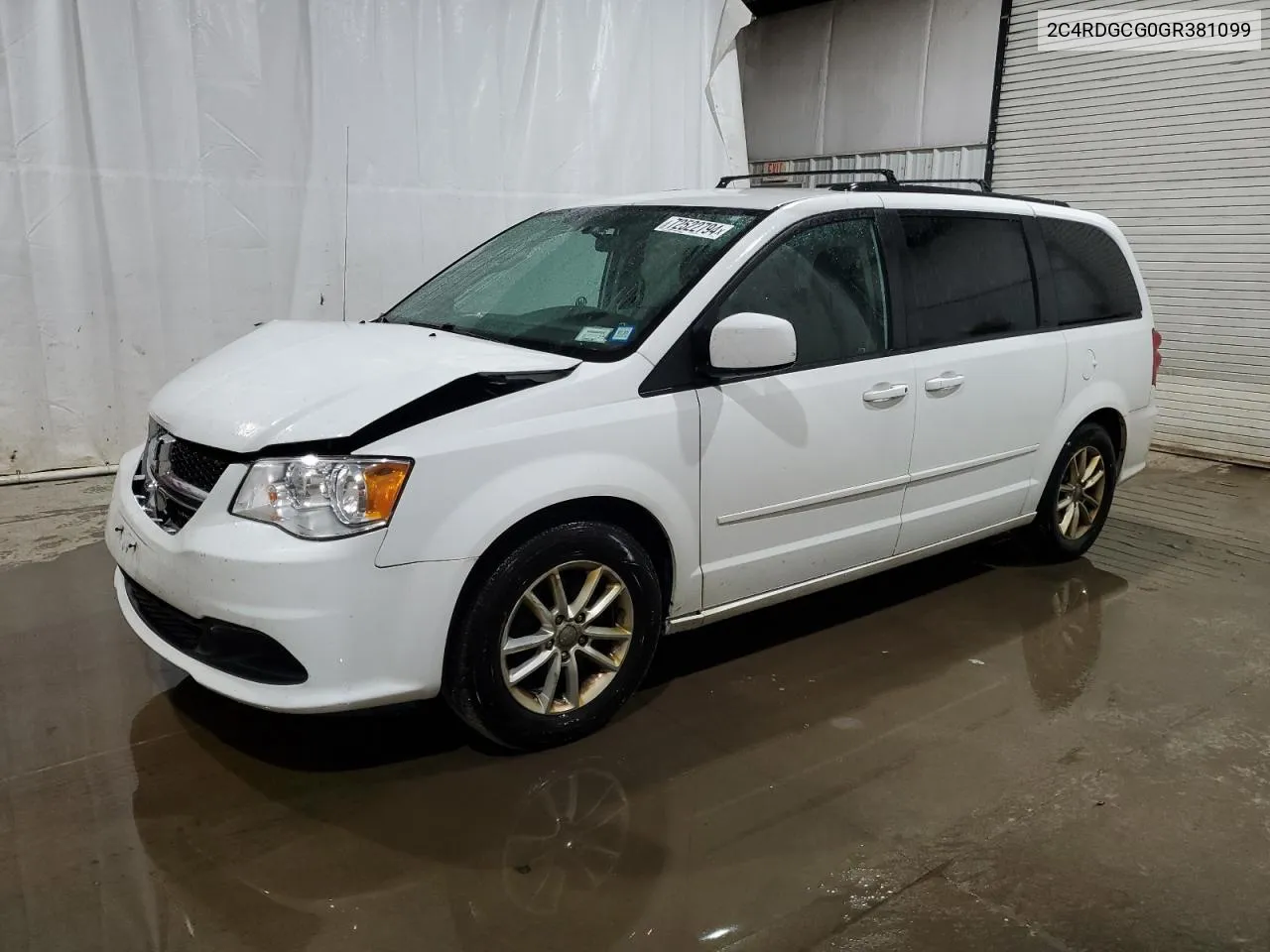 2C4RDGCG0GR381099 2016 Dodge Grand Caravan Sxt