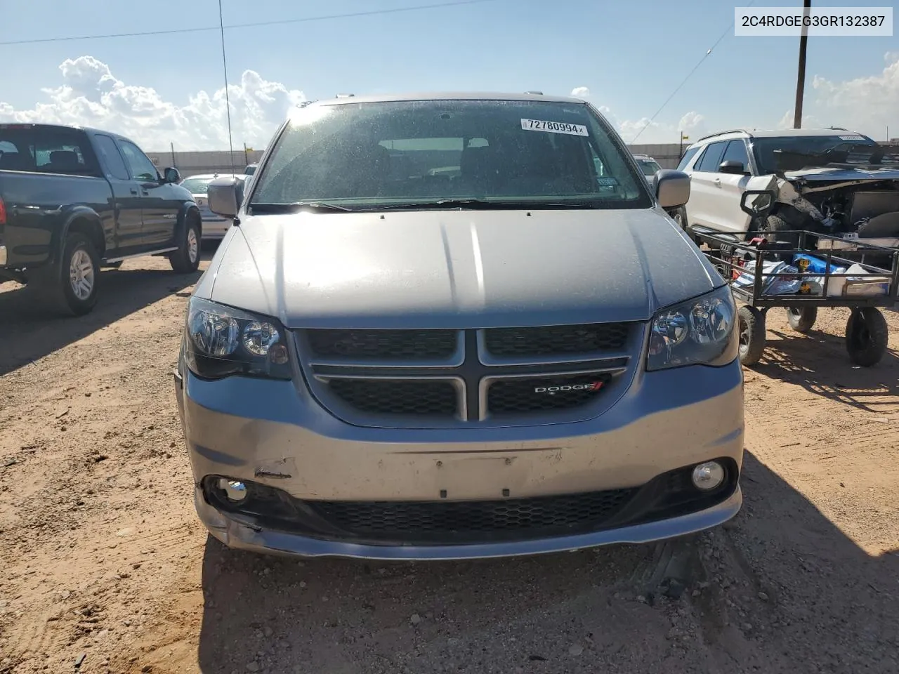 2C4RDGEG3GR132387 2016 Dodge Grand Caravan R/T