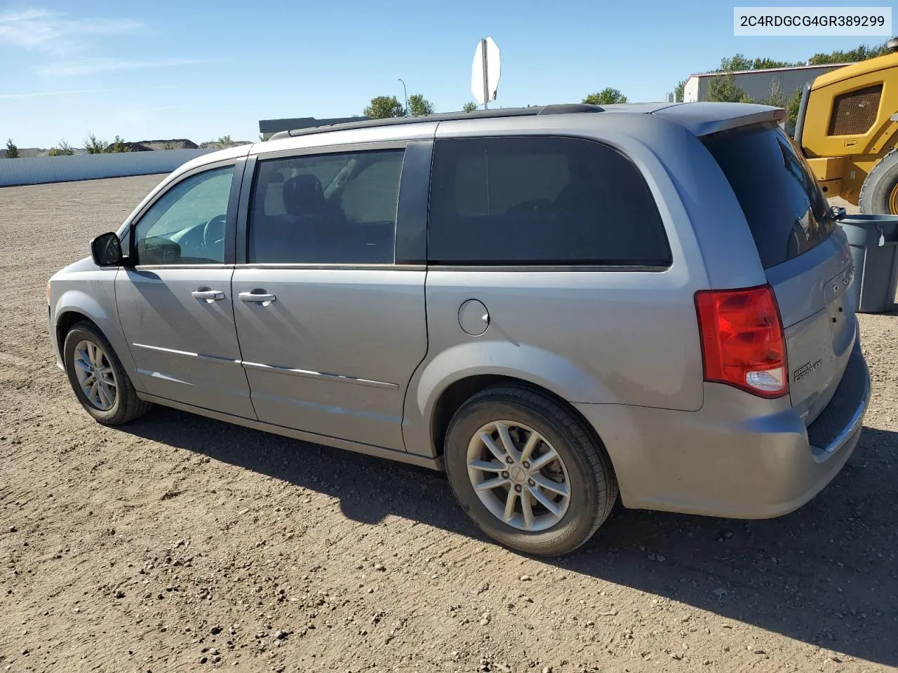 2016 Dodge Grand Caravan Sxt VIN: 2C4RDGCG4GR389299 Lot: 72791034