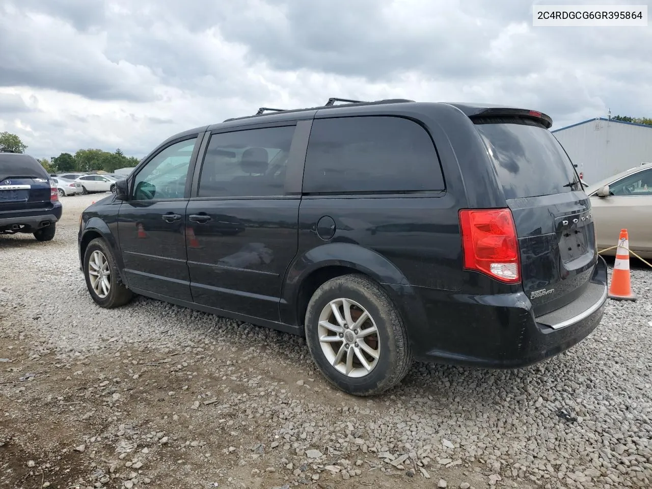 2016 Dodge Grand Caravan Sxt VIN: 2C4RDGCG6GR395864 Lot: 73189664